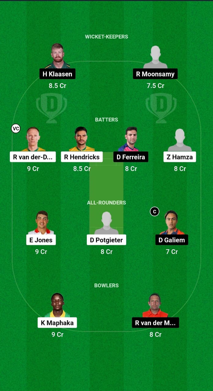 LIO vs TIT Dream11 Prediction Fantasy Cricket Tips Dream11 Team South Africa T20 Challenge 2024 