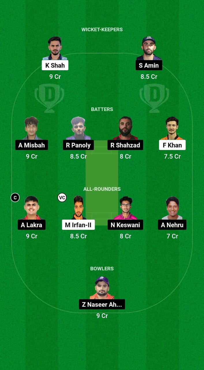 SHA vs DUB Dream11 Prediction Fantasy Cricket Tips Dream11 Team Emirates D20 Tournament 2024 