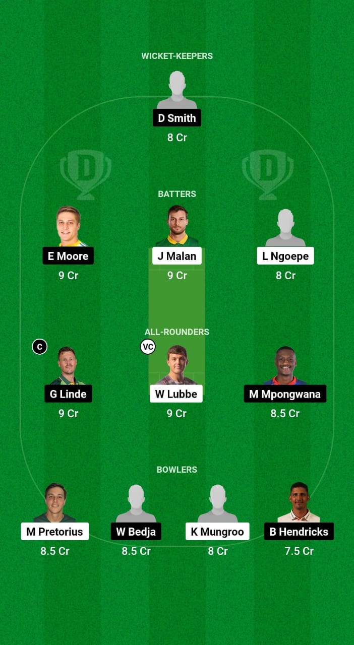 NWD vs WEP Dream11 Prediction Fantasy Cricket Tips Dream11 Team South Africa T20 Challenge 2024 