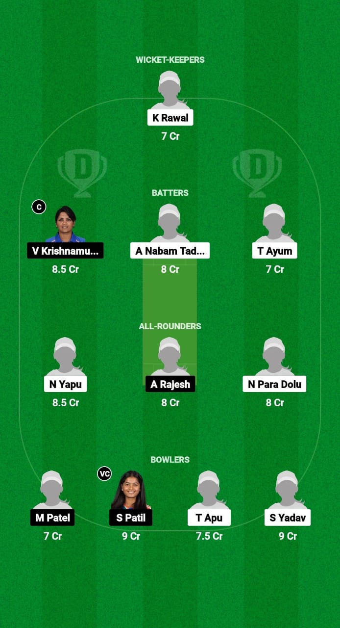 AP-W vs KAR-W Dream11 Prediction Fantasy Cricket Tips Dream11 Team Indian Domestic Women's T20 Trophy 2024 