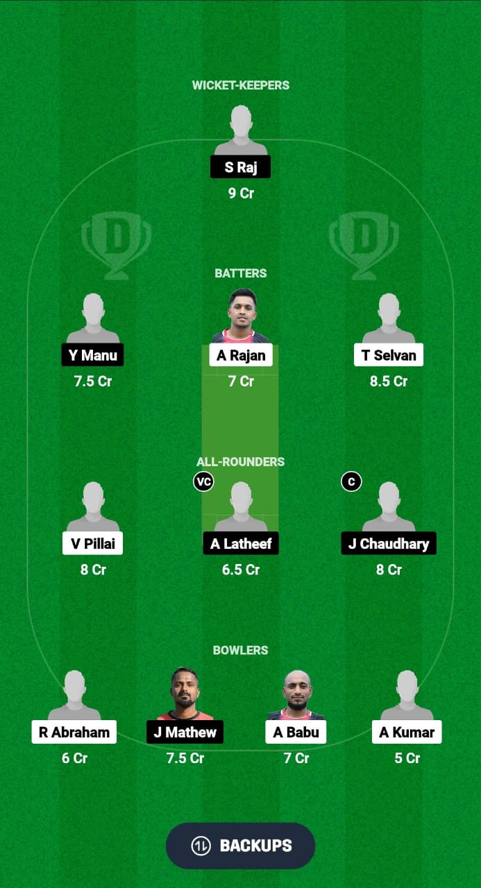 VLS vs EDK Dream11 Prediction Fantasy Cricket Tips Dream11 Team ECS T10 Malta 2024 