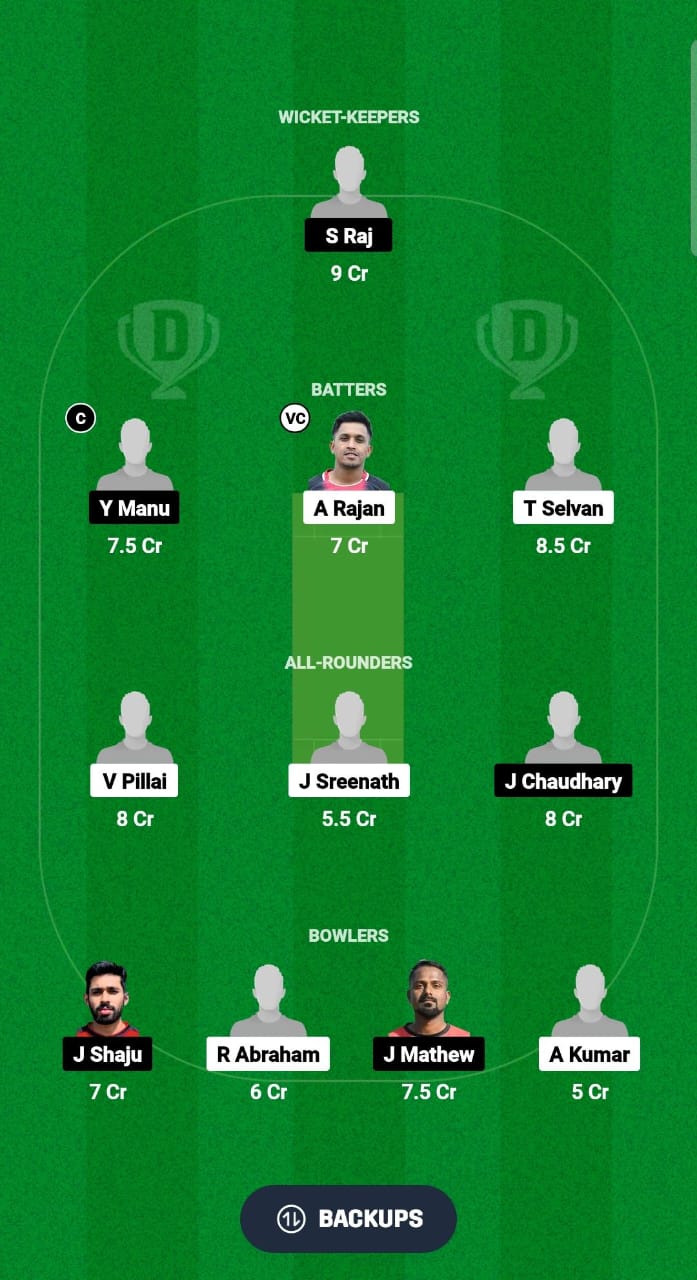 VLS vs EDK Dream11 Prediction Fantasy Cricket Tips Dream11 Team ECS T10 Malta 2024 