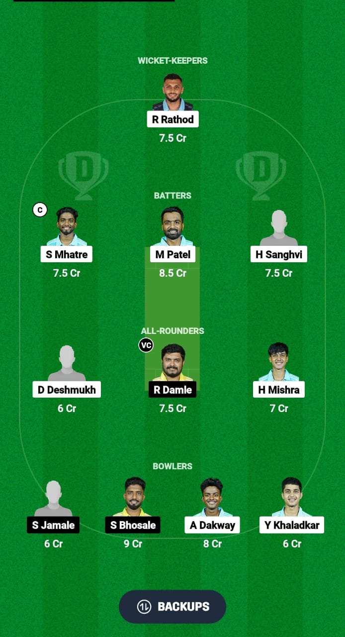 PBG vs NOK Dream11 Prediction Fantasy Cricket Tips Dream11 Team Pune T20 Olympia Trophy 2024 