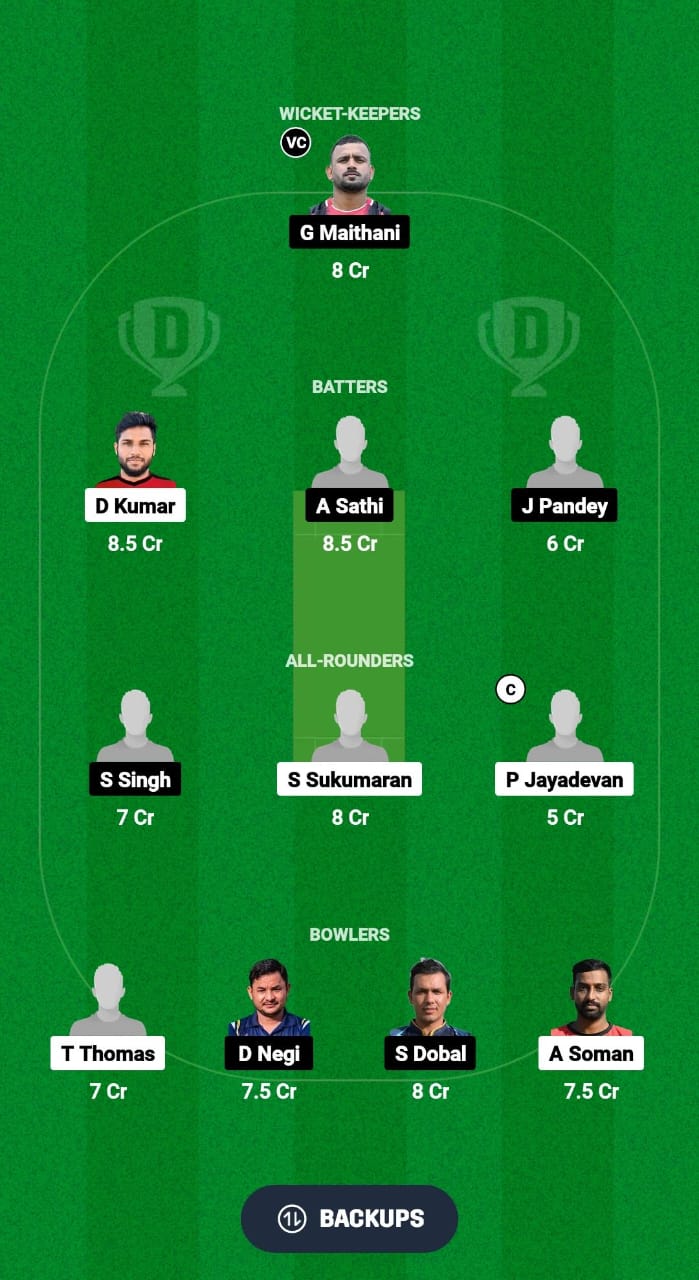 MSW vs BBL Dream11 Prediction Fantasy Cricket Tips Dream11 Team ECS T10 Malta 2024 