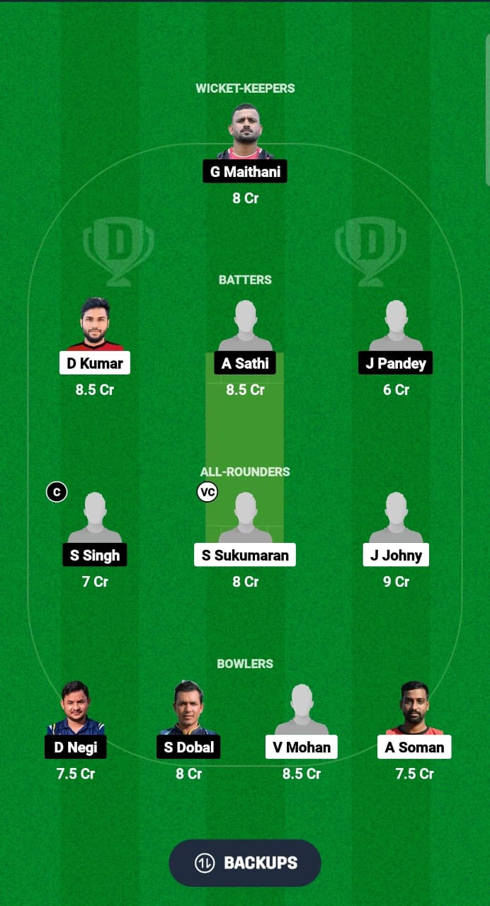 MSW vs BBL Dream11 Prediction Fantasy Cricket Tips Dream11 Team ECS T10 Malta 2024 