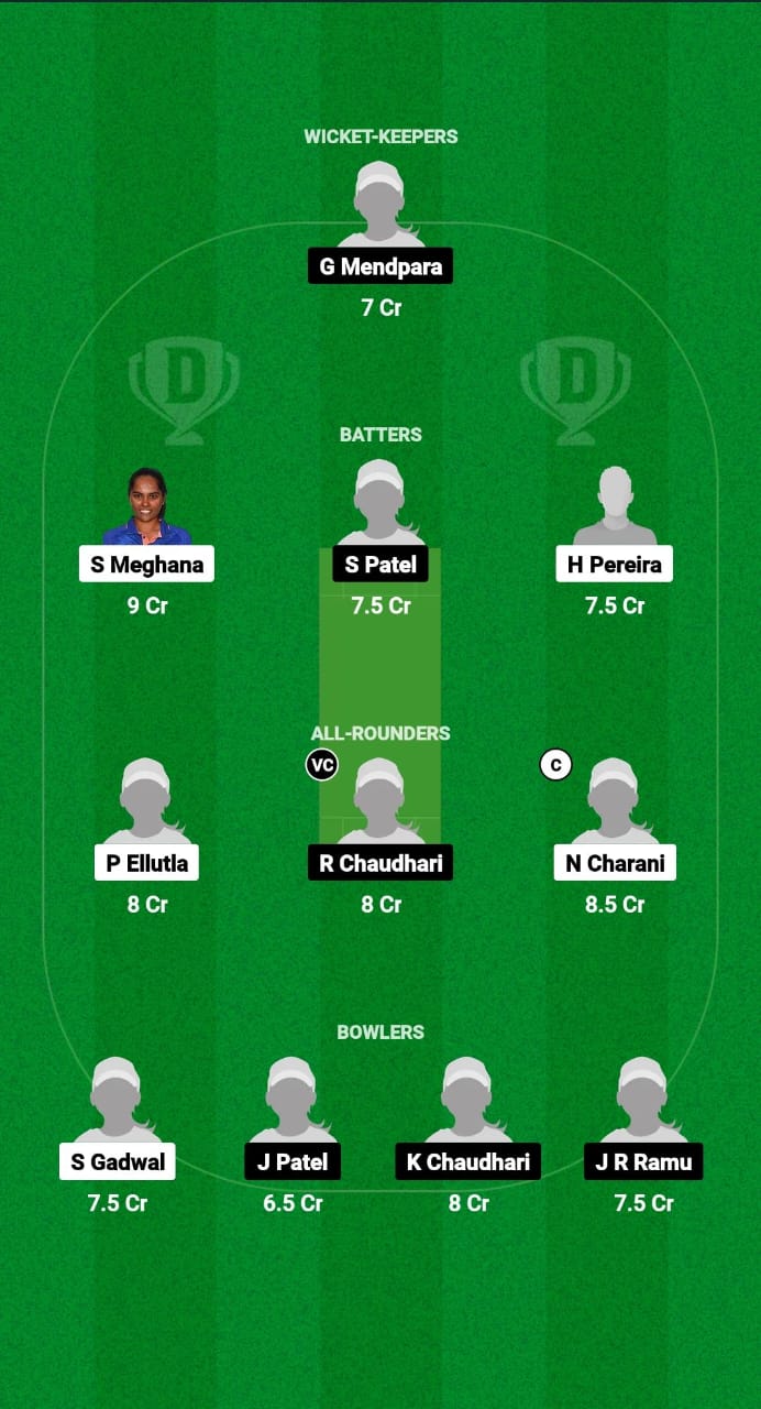 AND-W vs GUJ-W Dream11 Prediction Fantasy Cricket Tips Dream11 Team Indian Domestic Women's T20 Trophy 2024 