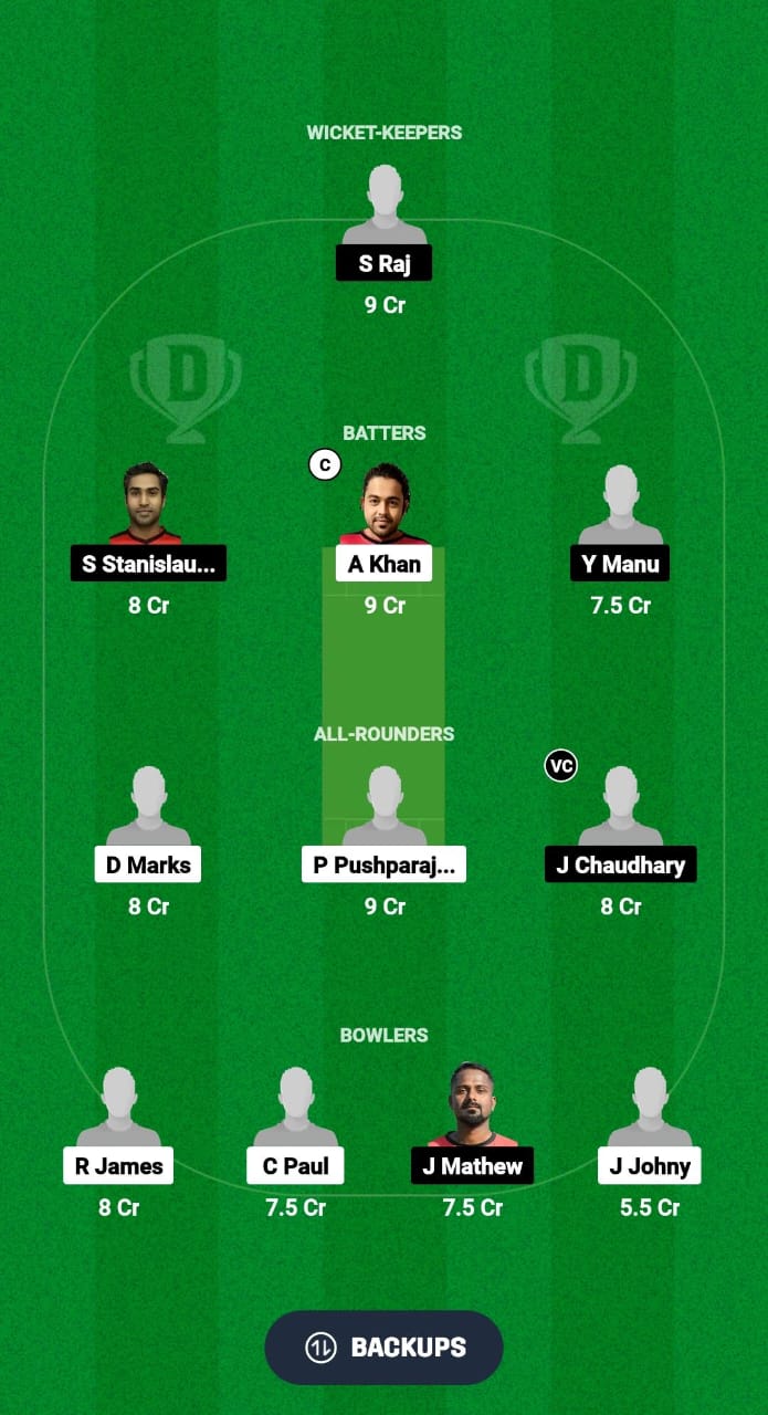 RST vs EDK Dream11 Prediction Fantasy Cricket Tips Dream11 Team ECS T10 Malta 2024 