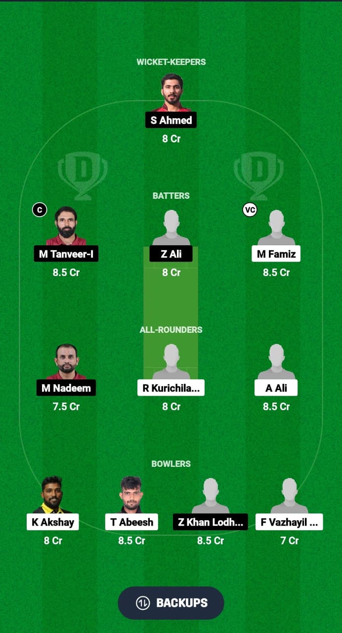 FCC vs TCC Dream11 Prediction Fantasy Cricket Tips Dream11 Team Qatar T20 Pro League 2024 