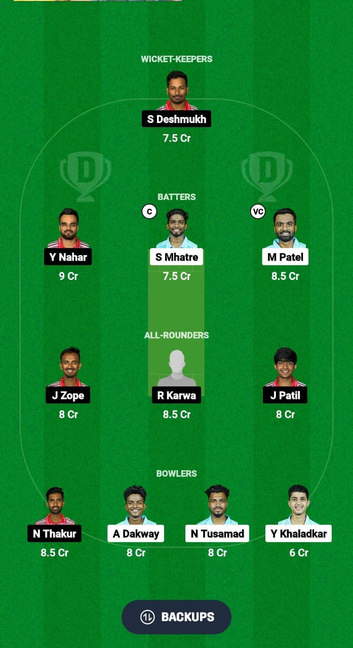 PBG vs JAI Dream11 Prediction Fantasy Cricket Tips Dream11 Team Pune T20 Olympia Trophy 2024 