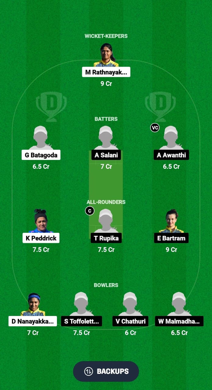 ROM-W vs PCC-W Dream11 Prediction Fantasy Cricket Tips Dream11 Team ECN T20 Italian Finals Women 2024 