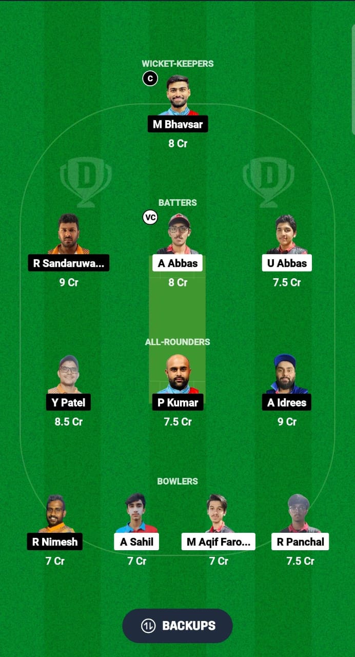 KMS vs KS Dream11 Prediction Fantasy Cricket Tips Dream11 Team Kuwait Elite T20 Cup 2024 