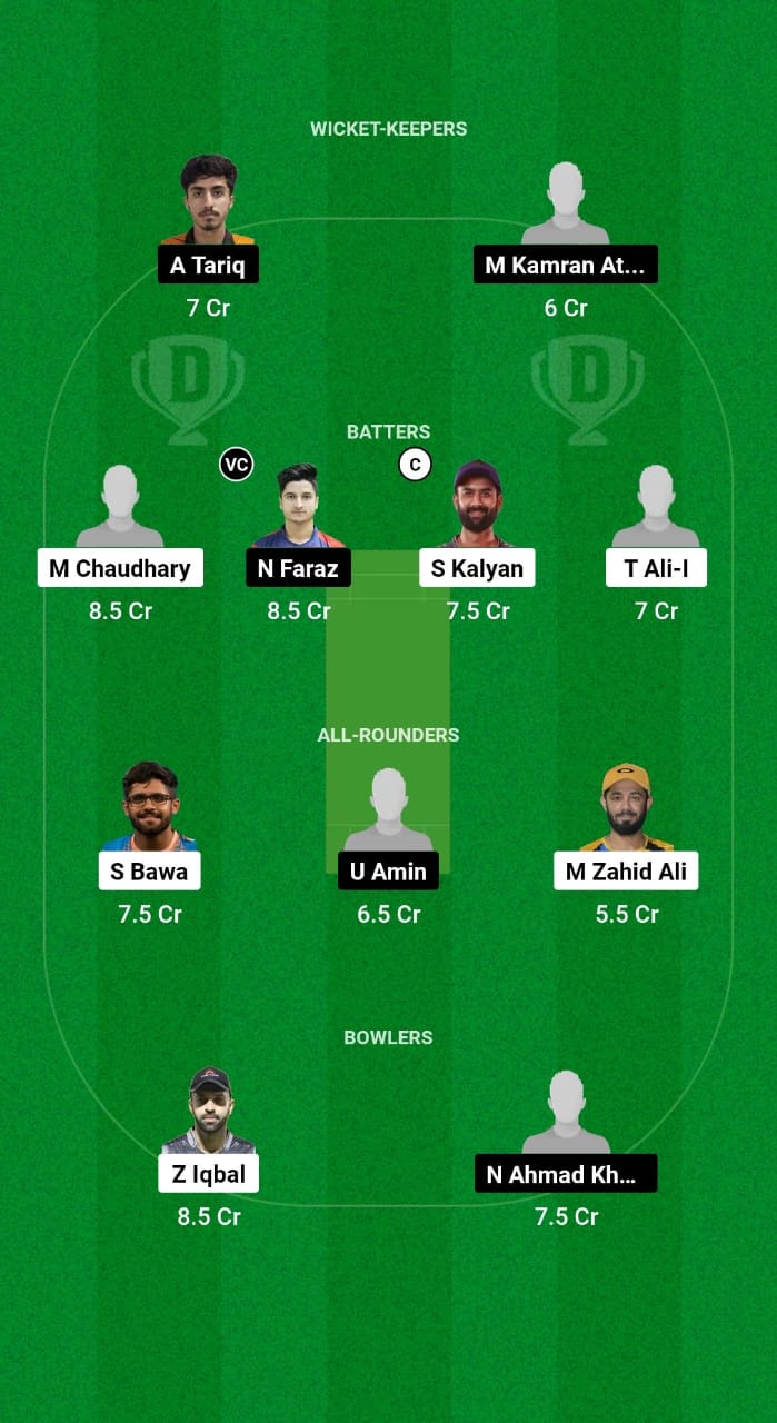 FUJ vs EMB Dream11 Prediction Team