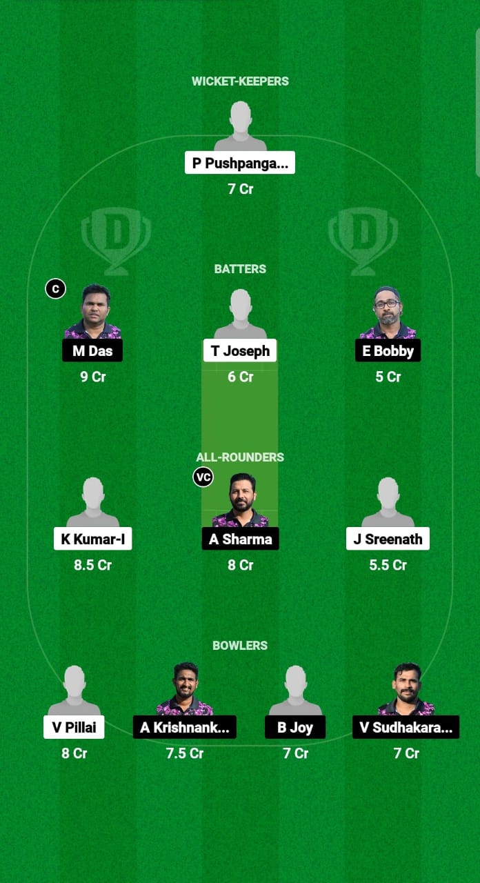 VLS vs MMA Dream11 Prediction Fantasy Cricket Tips Dream11 Team ECS T10 Malta 2024 