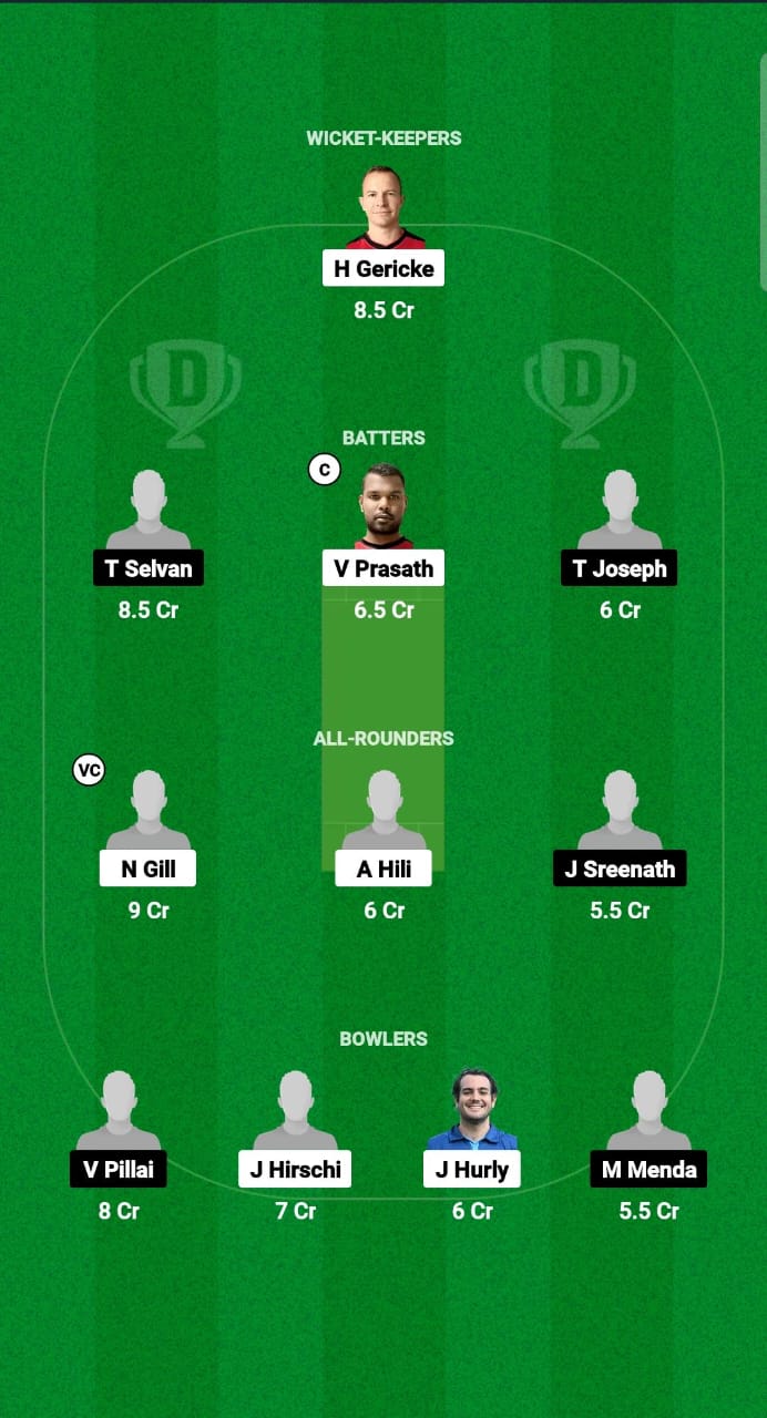 OVR vs VLS Dream11 Prediction Fantasy Cricket Tips Dream11 Team ECS T10 Malta 2024 