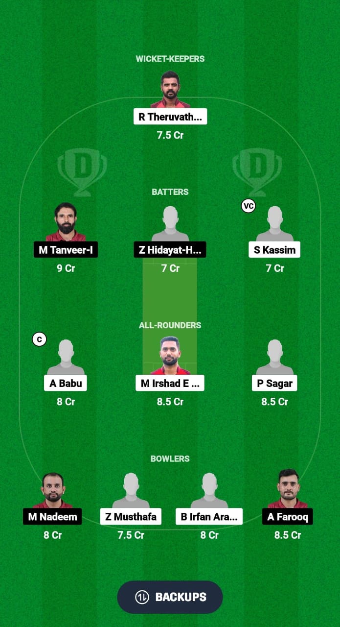 TCC vs ACC Dream11 Prediction Fantasy Cricket Tips Dream11 Team Qatar T20 Pro League 2024 