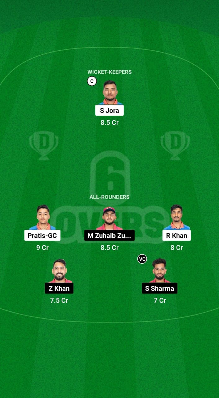 NEP vs UAE Dream11 Prediction Fantasy Cricket Tips Dream11 Team Hong Kong Sixes 2024 