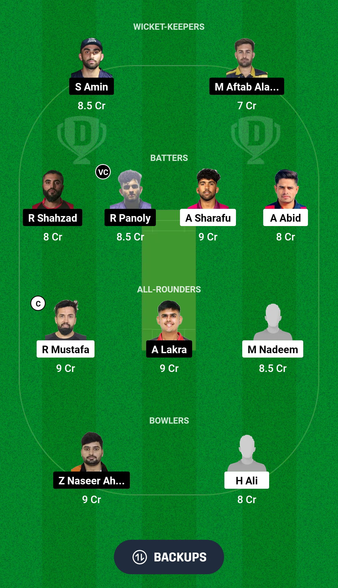 ABD vs DUB Dream11 Prediction Fantasy Cricket Tips Dream11 Team Emirates D20 Tournament 2024 