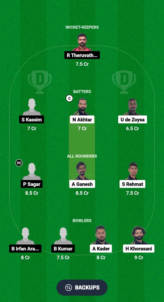 HUR vs TCC Dream11 Prediction Fantasy Cricket Tips Dream11 Team Qatar T20 Pro League 2024 