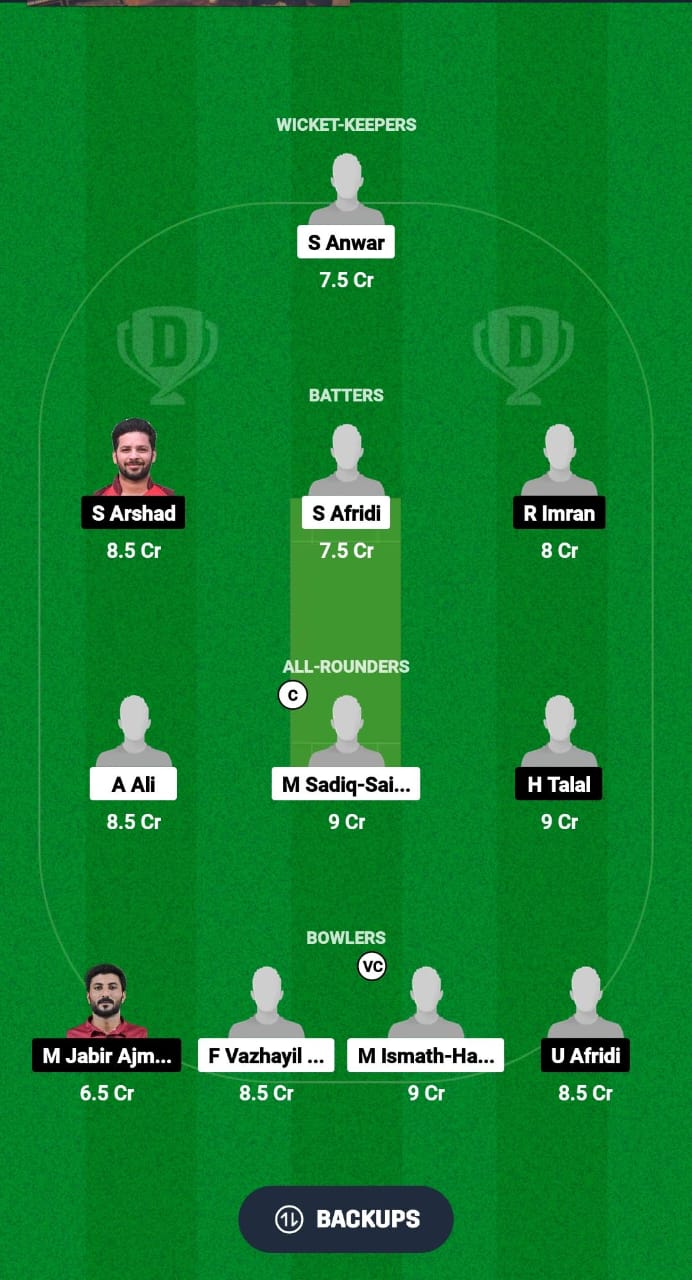 PHC vs FCC Dream11 Prediction Fantasy Cricket Tips Dream11 Team Qatar T20 Pro League 2024 