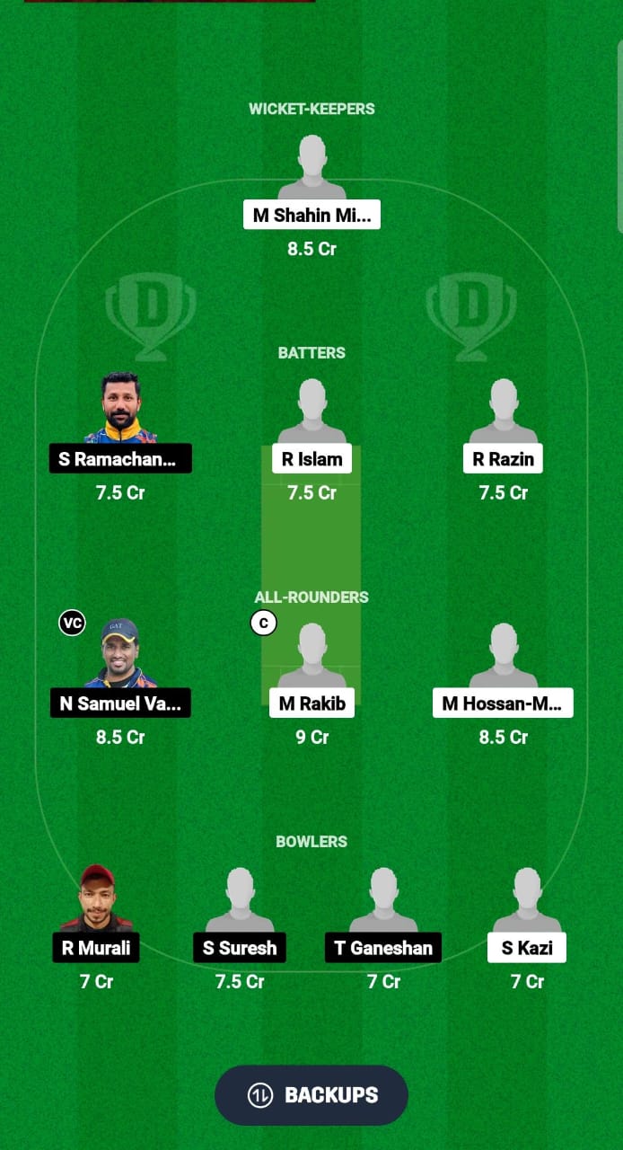 MBT vs GAT Dream11 Prediction Fantasy Cricket Tips Dream11 Team Kuwait T20 Elite Cup 2024 