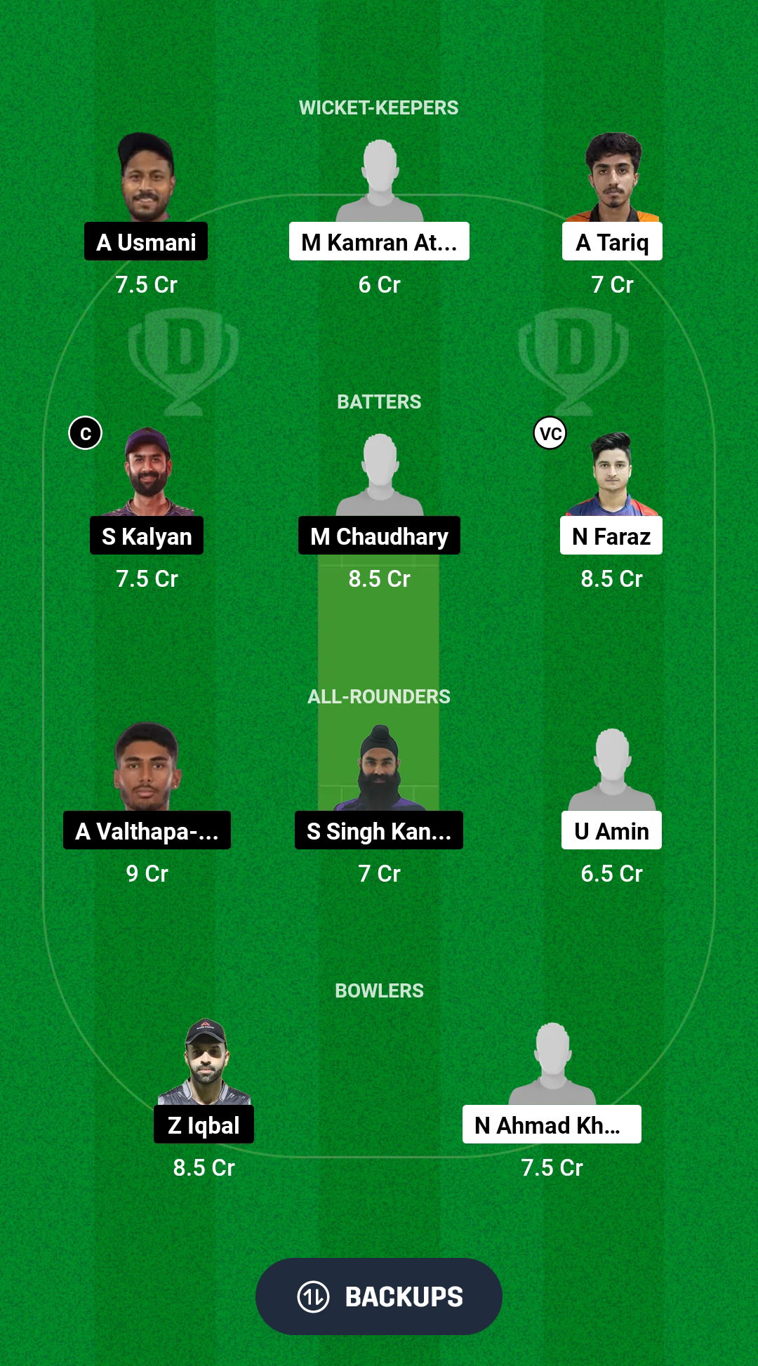 EMB vs FUJ Dream11 Prediction Fantasy Cricket Tips Dream11 Team Emirates D20 Tournament 2024 