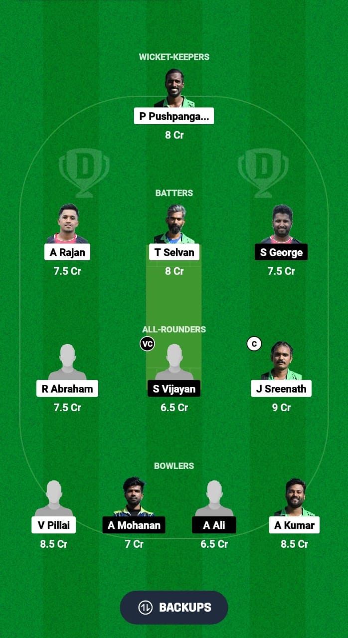 VLS vs RDS Dream11 Prediction Fantasy Cricket Tips Dream11 Team ECS T10 Malta 2024 