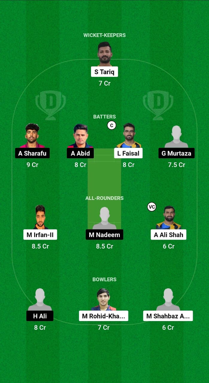 ABD vs FUJ Dream11 Prediction Fantasy Cricket Tips Dream11 Team Emirates D20 Tournament 2024 