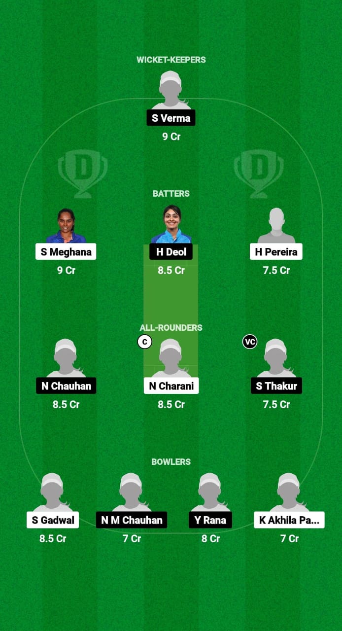 AND-W vs HIM-W Dream11 Prediction Fantasy Cricket Tips Dream11 Team Indian Domestic Women's T20 Trophy 2024 