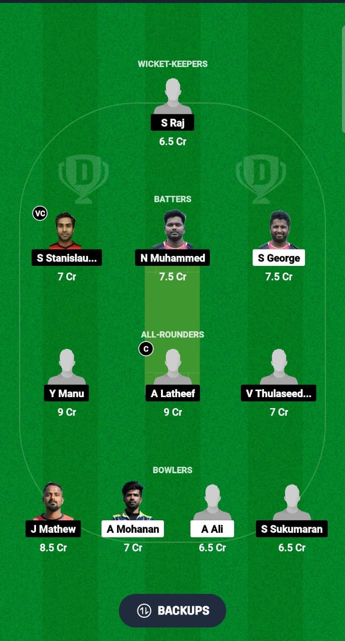 RDS vs EDK Dream11 Prediction Fantasy Cricket Tips Dream11 Team ECS T10 Malta 2024 