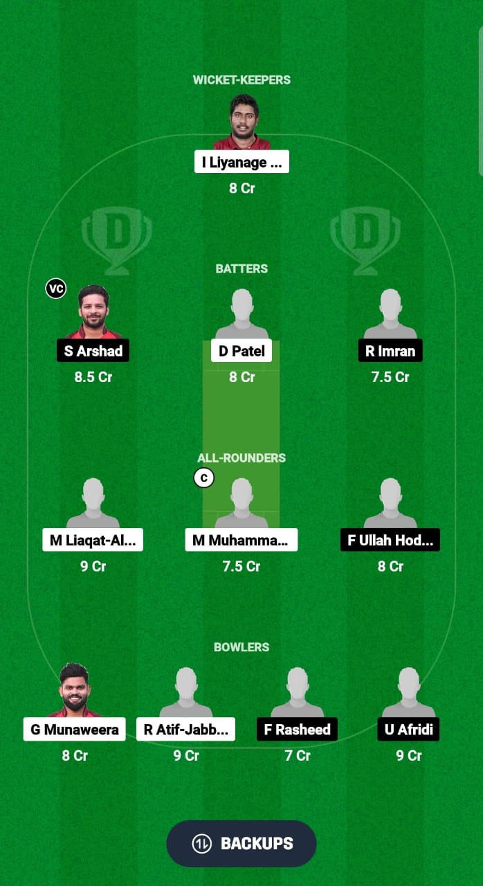 GAM vs FCC Dream11 Prediction Fantasy Cricket Tips Dream11 Team Qatar T20 Pro League 2024 