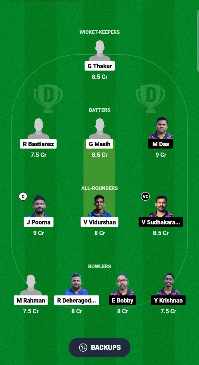 SOC vs MMA Dream11 Prediction Fantasy Cricket Tips Dream11 Team ECS T10 Malta 2024 