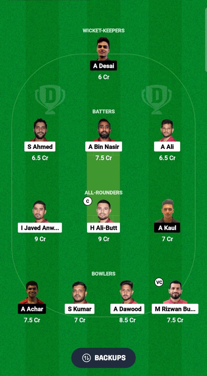 BAH vs SIN Dream11 Prediction Fantasy Cricket Tips Dream11 Team ICC CWC ODI Challenge League B 2024 