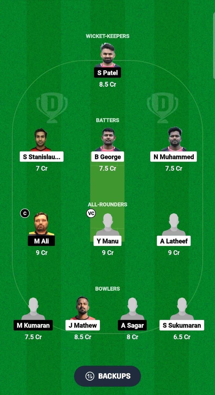 EDK vs MTD Dream11 Prediction Fantasy Cricket Tips Dream11 Team ECS T10 Malta 2024 