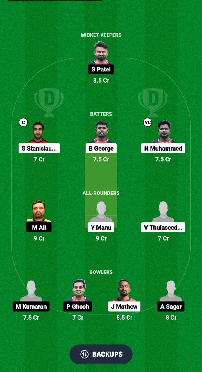 EDK vs MTD Dream11 Prediction Fantasy Cricket Tips Dream11 Team ECS T10 Malta 2024 