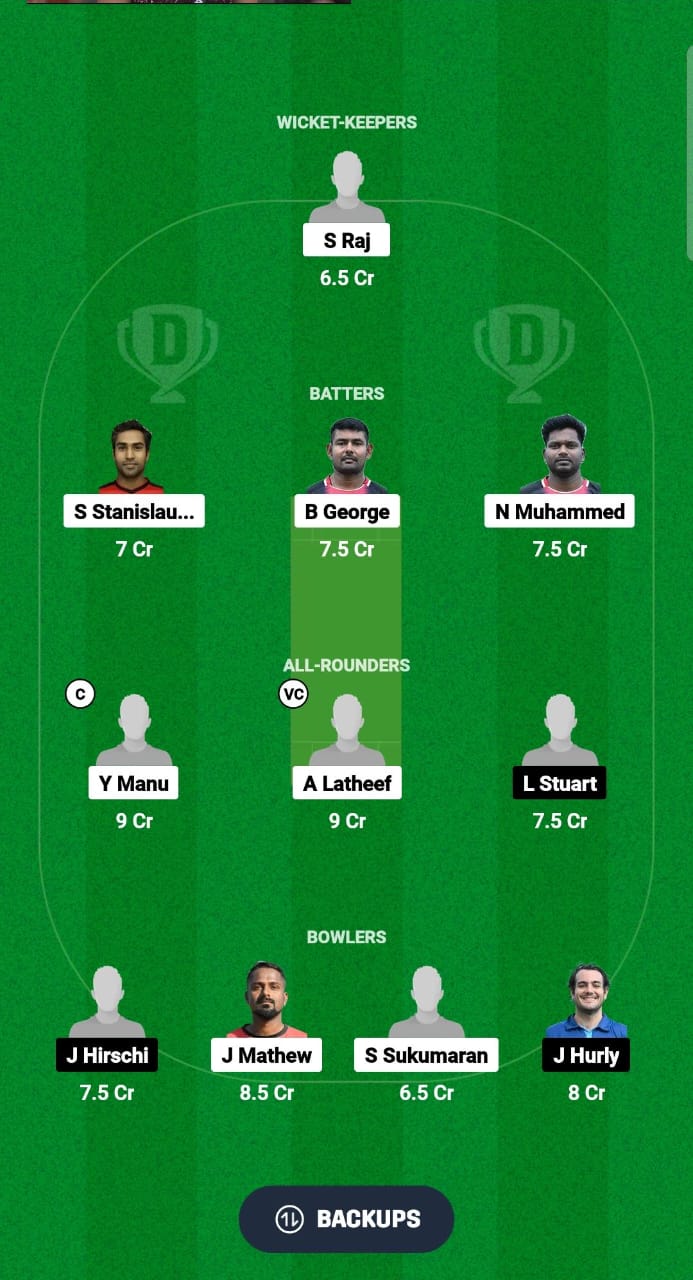 EDK vs OVR Dream11 Prediction Fantasy Cricket Tips Dream11 Team ECS T10 Malta 2024 