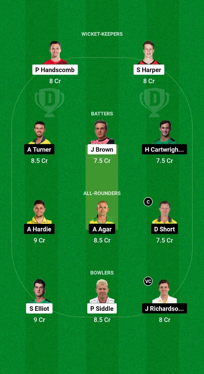 VCT vs WAU Dream11 Prediction Fantasy Cricket Tips Dream11 Team Australian Men's ODD 2024 