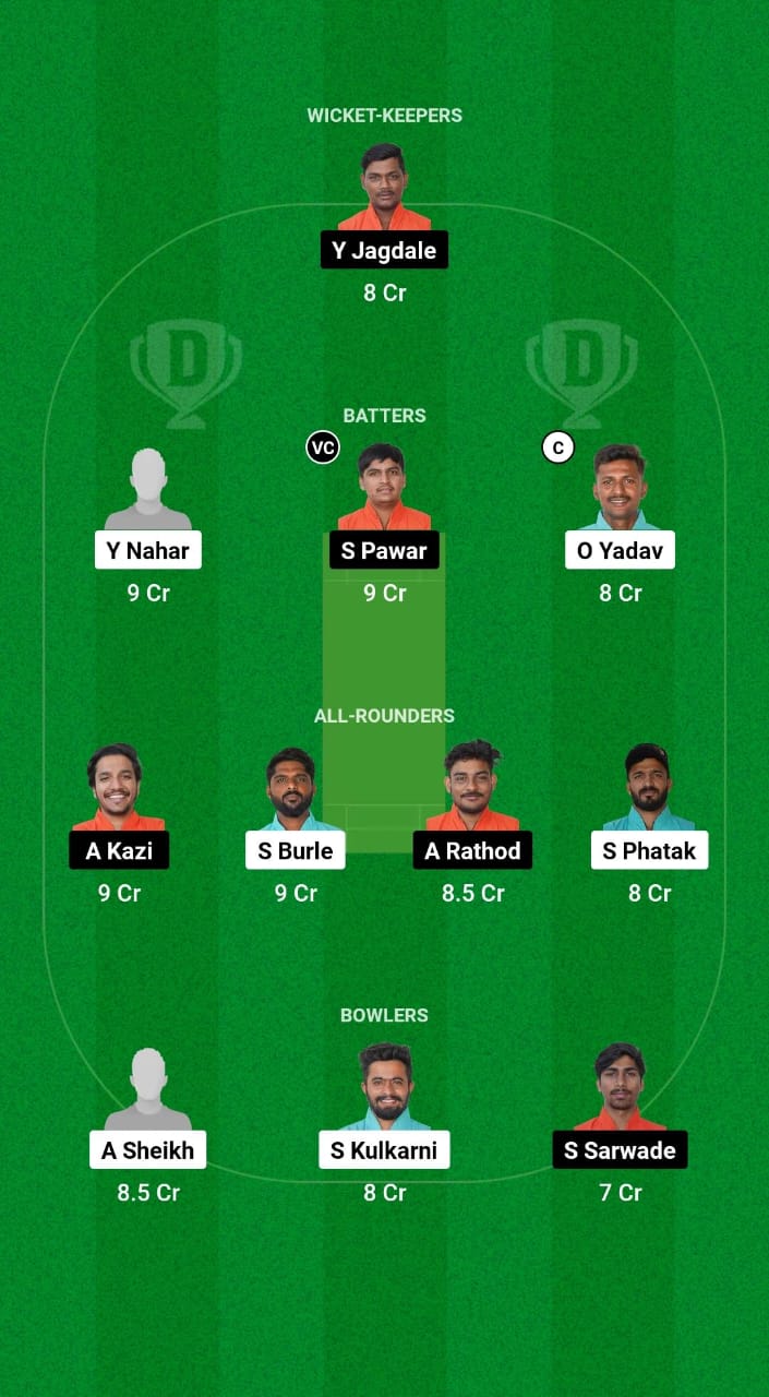 SCA vs APS Dream11 Prediction Fantasy Cricket Tips Dream11 Team Ecole Pune T20 Cup 2024 