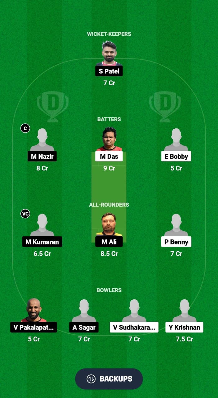 MMA vs MTD Dream11 Prediction Fantasy Cricket Tips Dream11 Team ECS T10 Malta 2024 