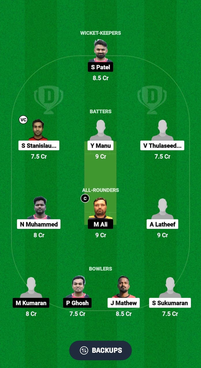 EDK vs MTD Dream11 Prediction Fantasy Cricket Tips Dream11 Team ECS T10 Malta 2024 