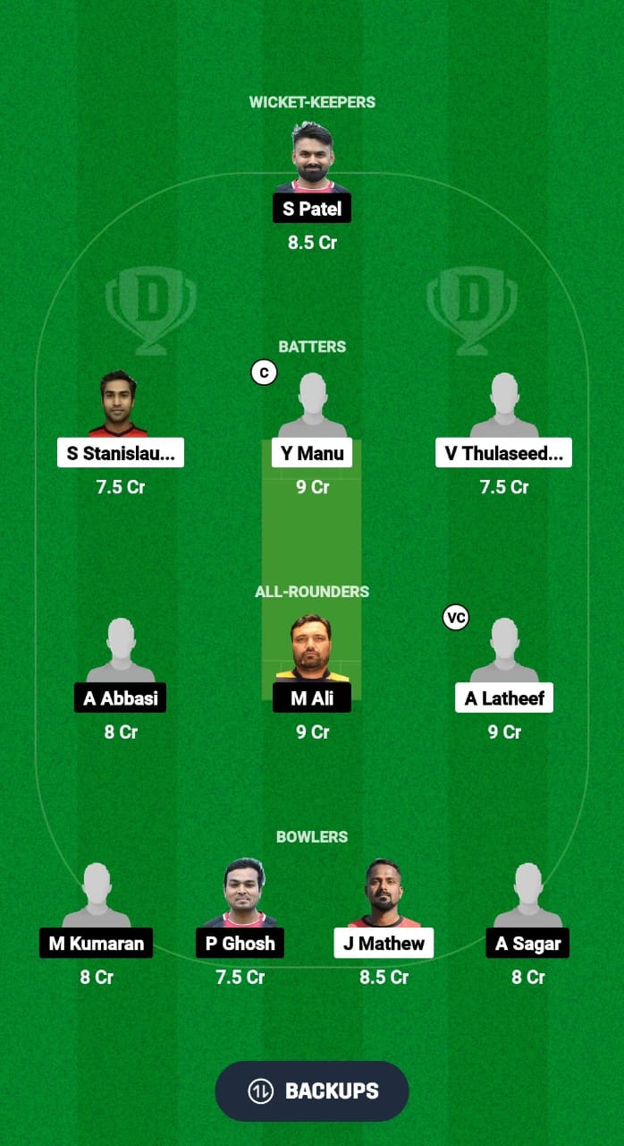 EDK vs MTD Dream11 Prediction Fantasy Cricket Tips Dream11 Team ECS T10 Malta 2024 