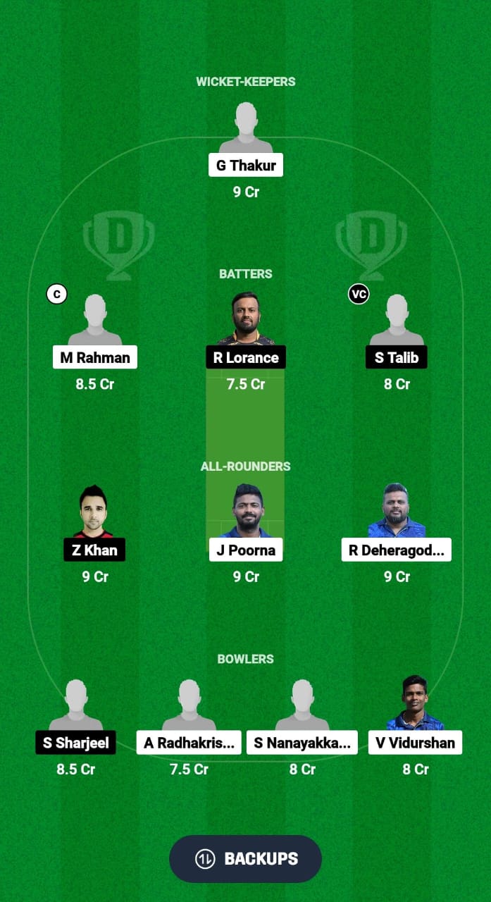 SOC vs GZZ Dream11 Prediction Fantasy Cricket Tips Dream11 Team ECS T10 Malta 2024 