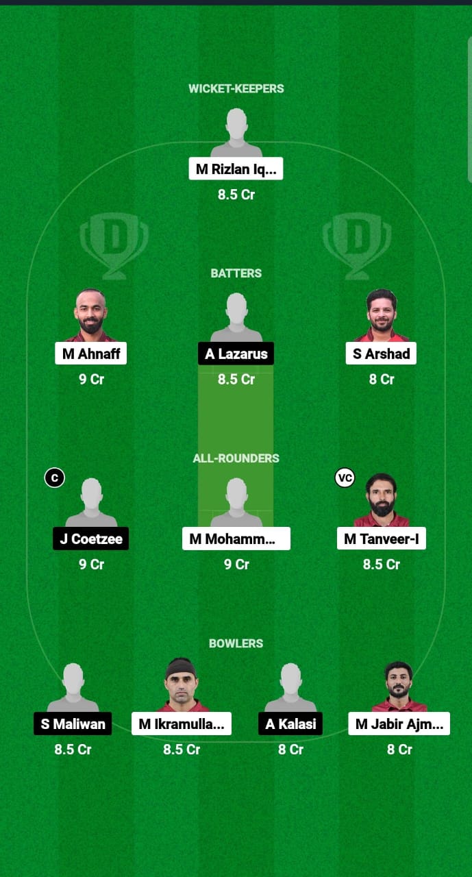 QAT vs TL Dream11 Prediction Fantasy Cricket Tips Dream11 Team ICC Men's T20 World Cup Asia Qualifier B 2024 