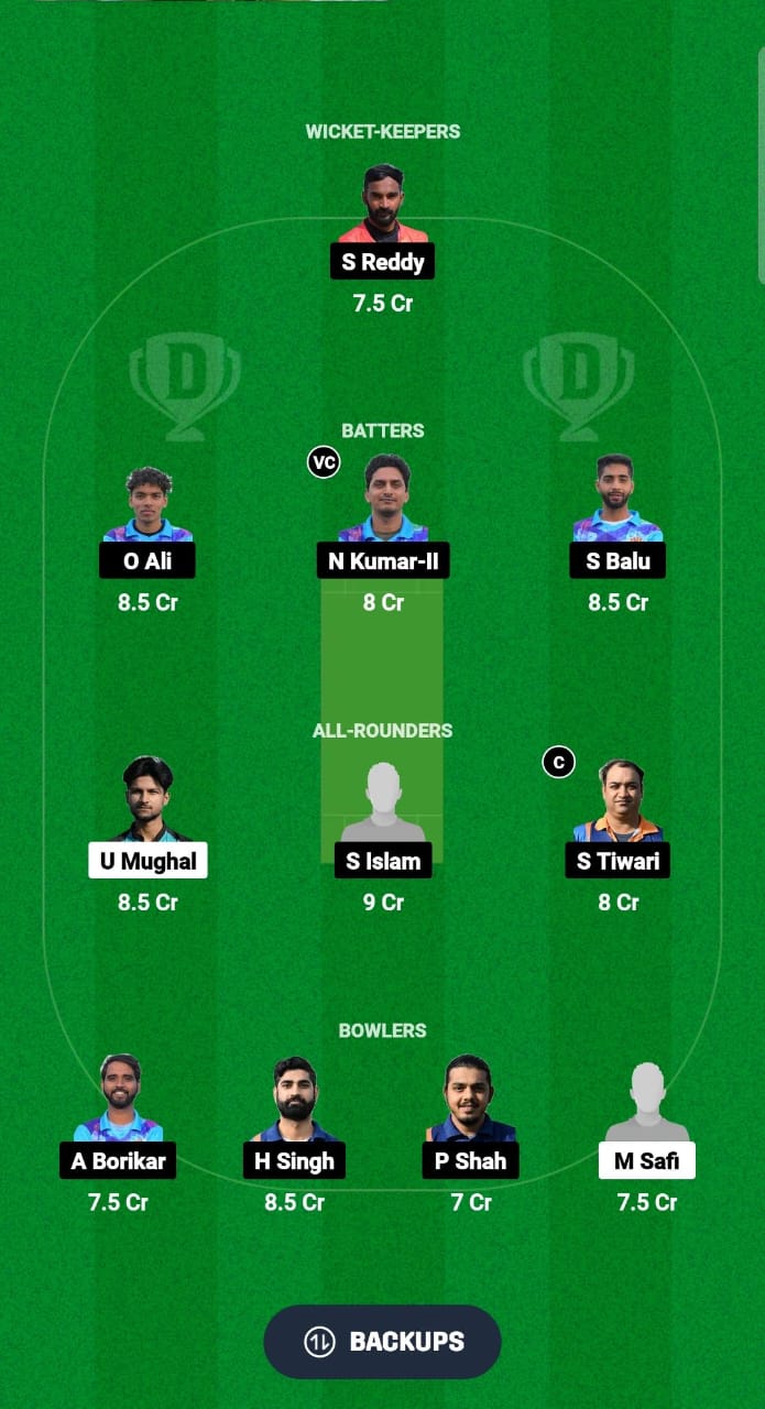 CCO vs MIB Dream11 Prediction Fantasy Cricket Tips Dream11 Team ECS T10 Spain 2024 