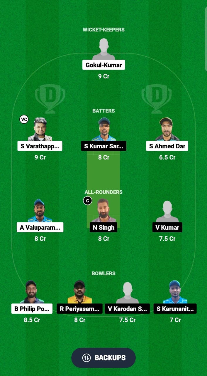 KRM vs AEC Dream11 Prediction Fantasy Cricket Tips Dream11 Team Kuwait T20 Challengers Trophy 2024 