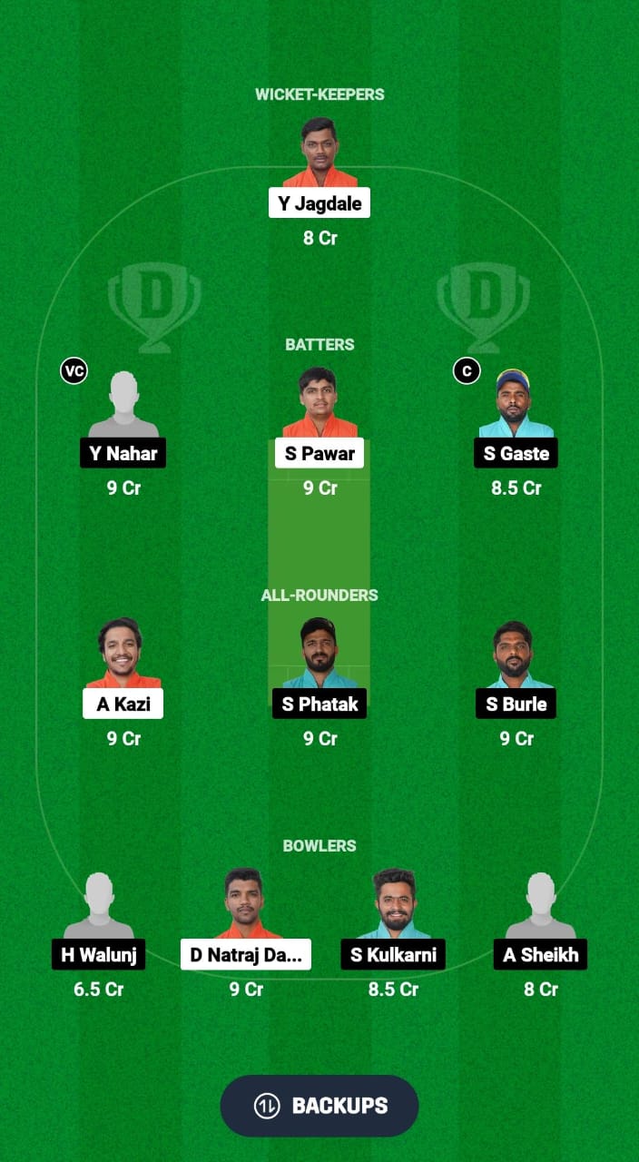 APS vs SCA Dream11 Prediction Fantasy Cricket Tips Dream11 Team Ecole Pune T20 Cup 2024 