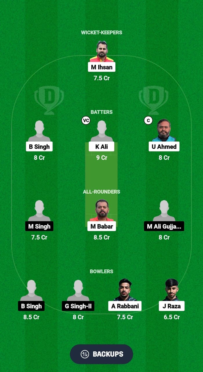 PIC vs UCCO Dream11 Prediction Fantasy Cricket Tips Dream11 Team ECS T10 Spain 2024 