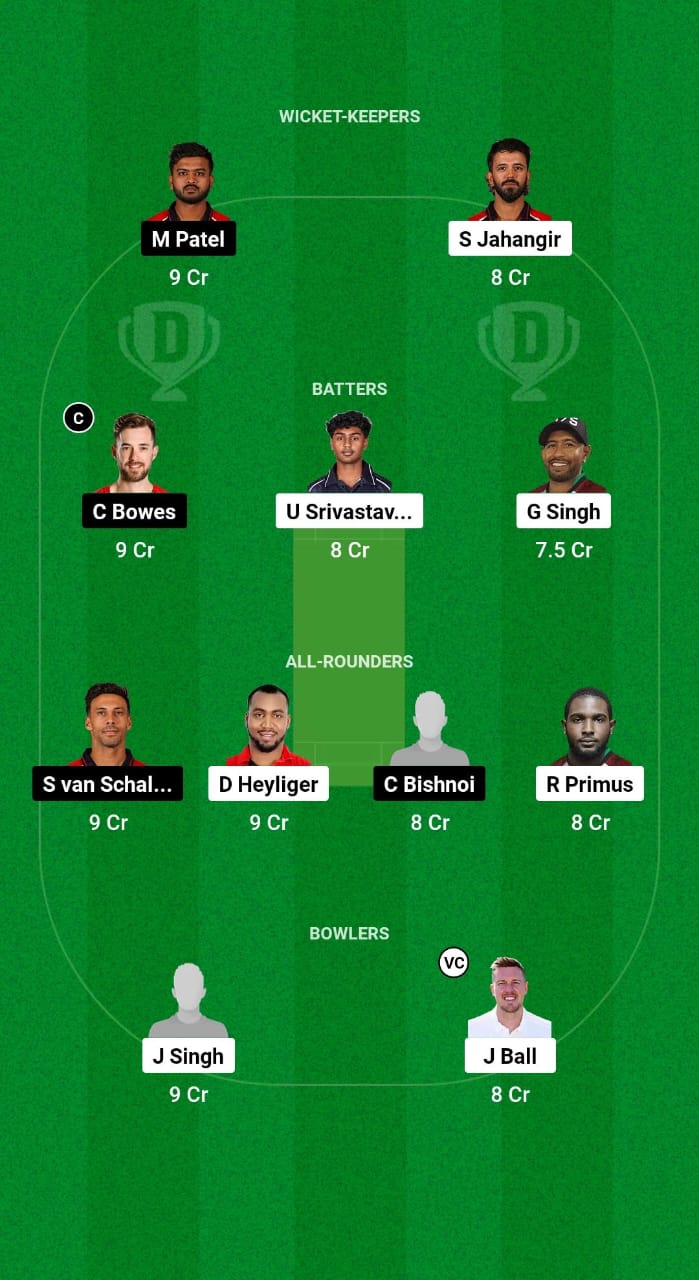 CAE vs CGE Dream11 Prediction Fantasy Cricket Tips Dream11 Team US Premier League T20 2024