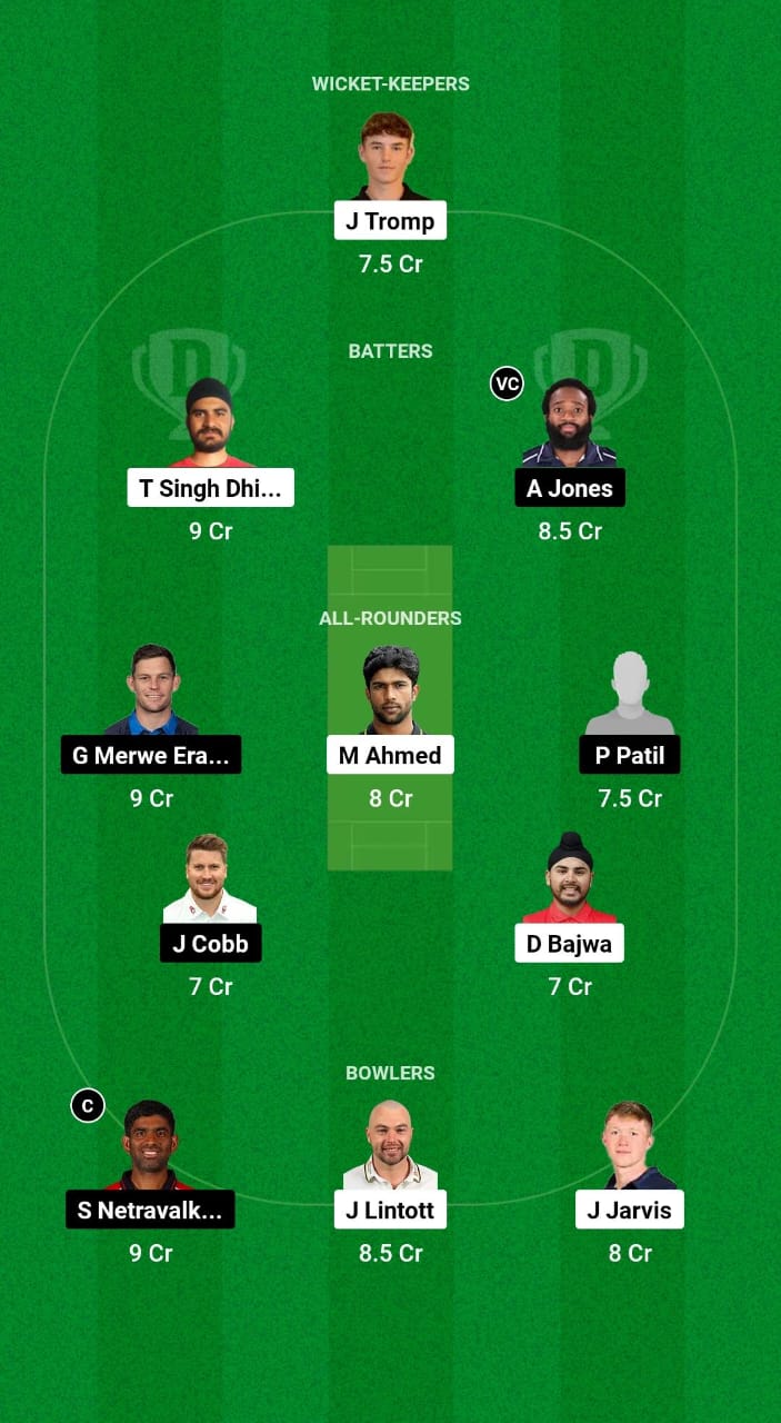 NYS vs NJT Dream11 Prediction Fantasy Cricket Tips Dream11 Team US Premier League T20 2024 