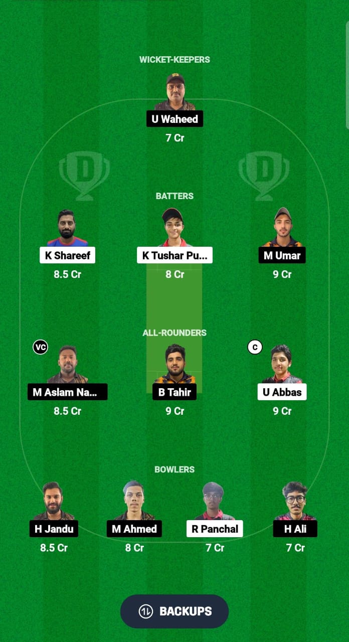 KMS vs ALH Dream11 Prediction Fantasy Cricket Tips Dream11 Team KCC T20 Elite Championship 2024 