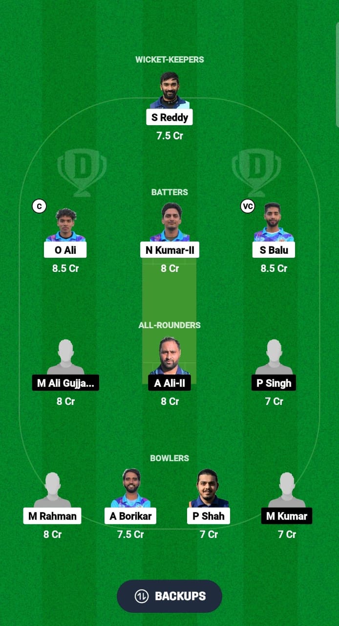 MIB vs UCCO Dream11 Prediction Fantasy Cricket Tips Dream11 Team ECS T10 Spain 2024 